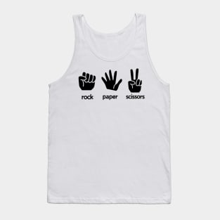 Rock paper scissors Tank Top